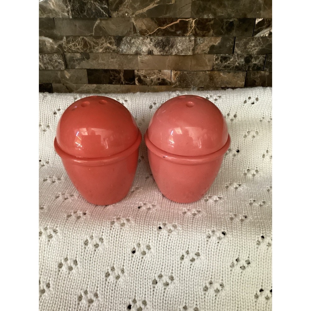 Vintage Little Tikes Salt & Pepper Shakers Rattle Pink Fun Play